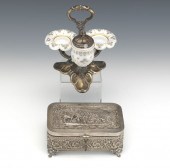 A GROUP OF SILVER AND SILVER P