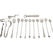 A Group of Silver Barware and
