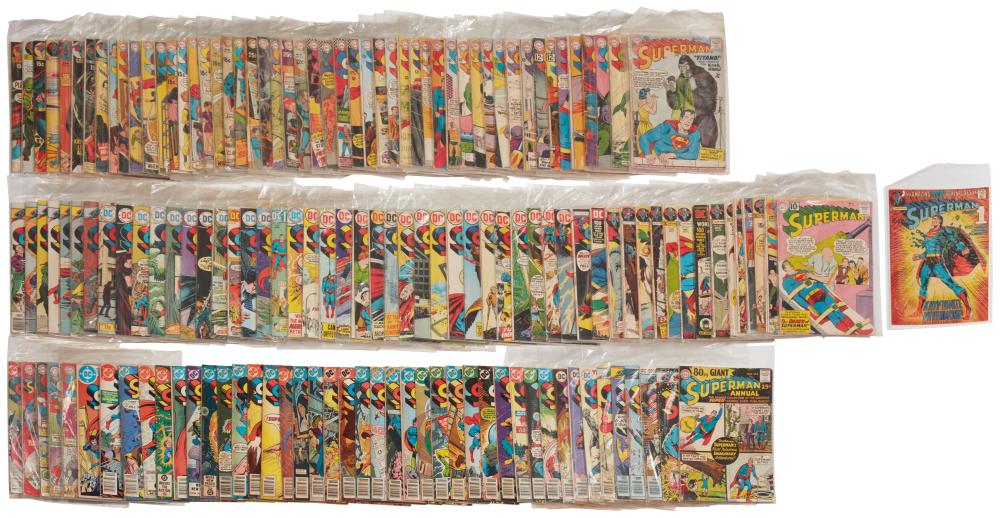 A GROUP OF SILVER BRONZE AGE DC
