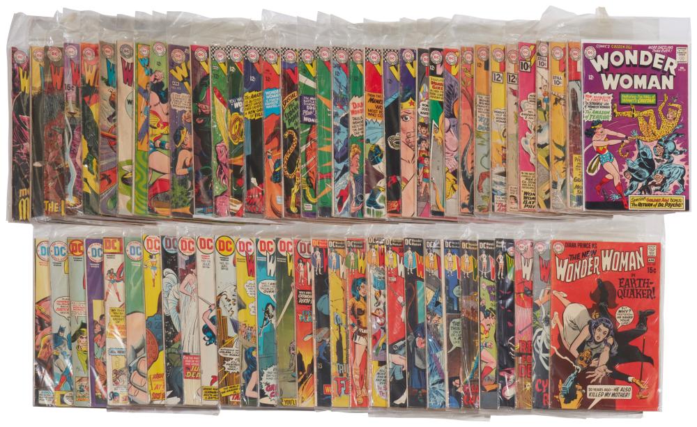 A GROUP OF SILVER BRONZE AGE DC