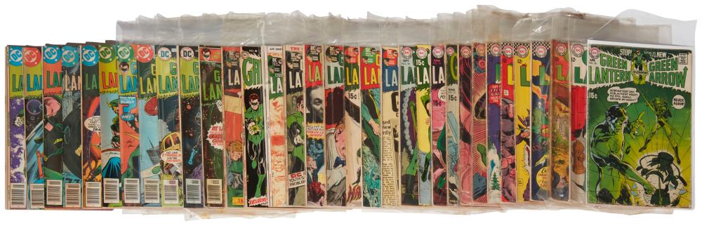 A GROUP OF SILVER BRONZE AGE DC