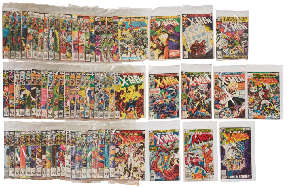 A GROUP OF SILVER BRONZE AGE MARVEL