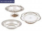 A GROUP OF SILVER DISHES, GORH