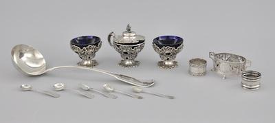 A Group of Silver Plate and