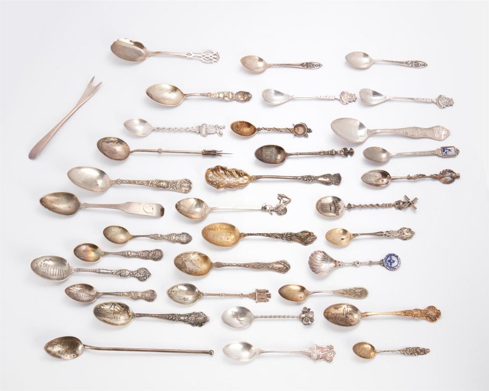 A GROUP OF SILVER SOUVENIR