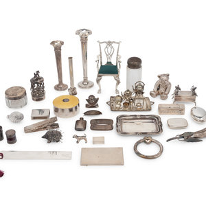 A Group of Silver Table Articles