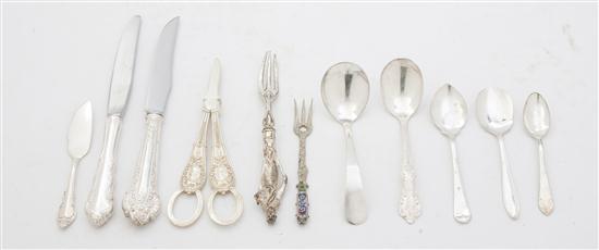 A Group of Silverplate Flatware