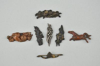 A Group of Single Menuki