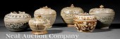 A Group of Six Antique Thai Sa