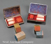 A Group of Six Chinese Ivory a