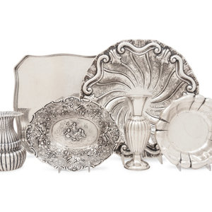 A Group of Six Continental Silver