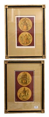A GROUP OF SIX FRAMED ASSORTED