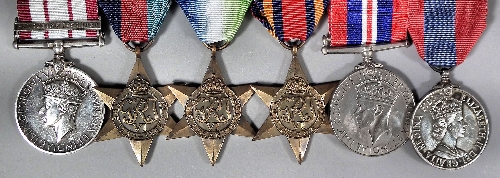 A group of six George VI and