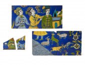 A GROUP OF SIX SAFAVID CUERDA