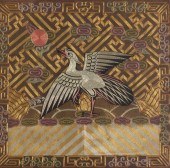 A GROUP OF SIX SILK CIVIL RANK