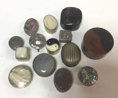 A group of small decorative