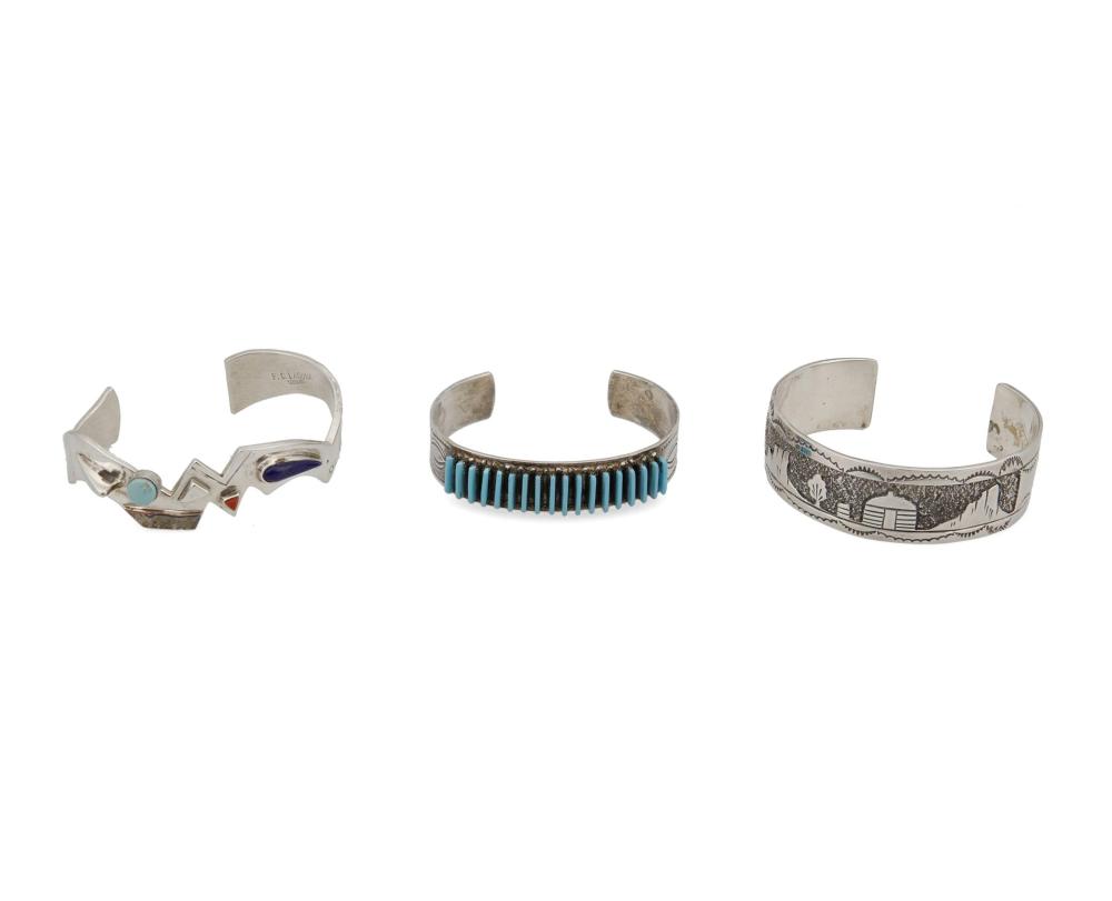 A GROUP OF SOUTHWEST CUFF