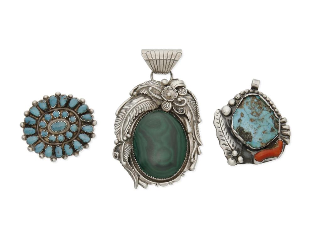 A GROUP OF SOUTHWEST JEWELRY
