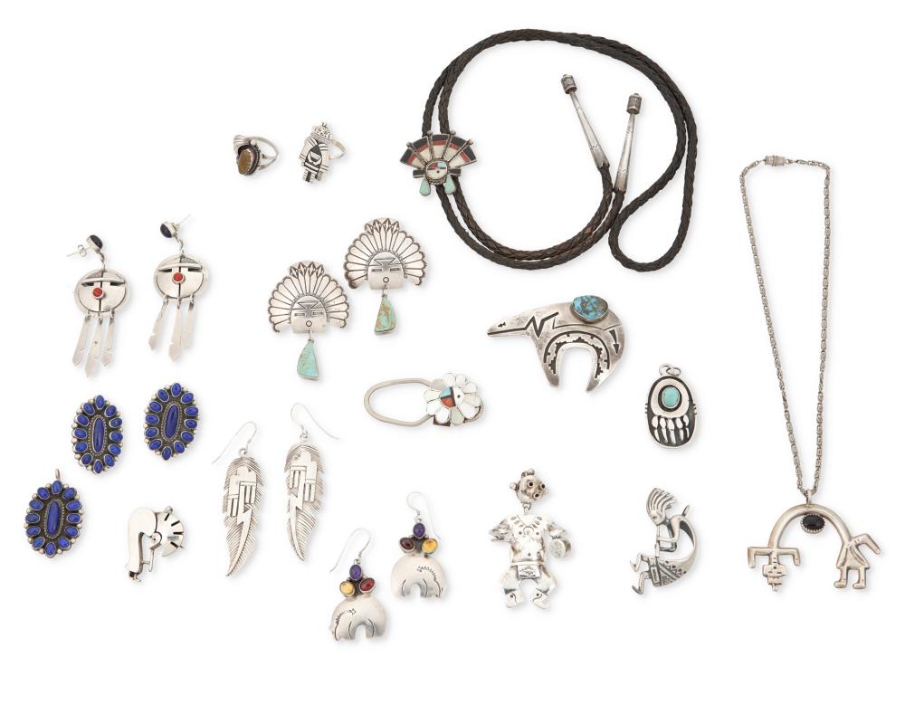 A GROUP OF SOUTHWEST JEWELRYA group