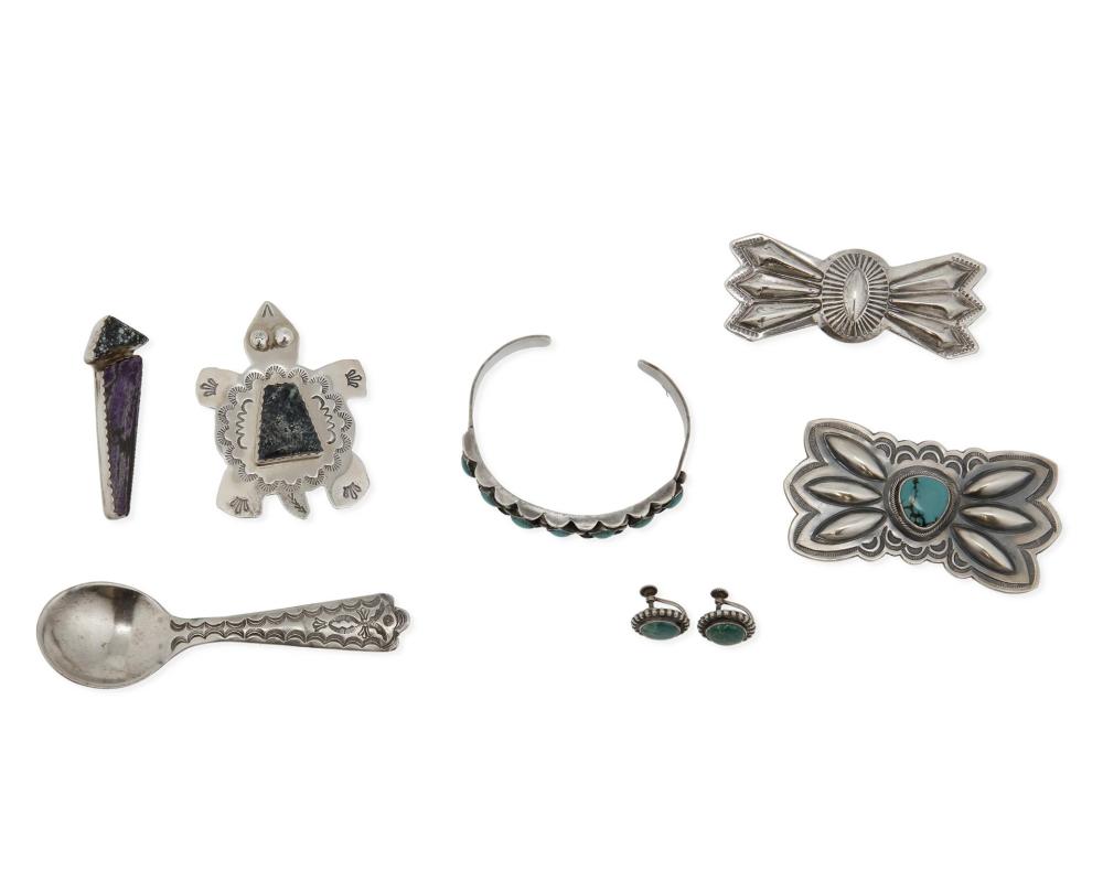 A GROUP OF SOUTHWEST JEWELRYA group
