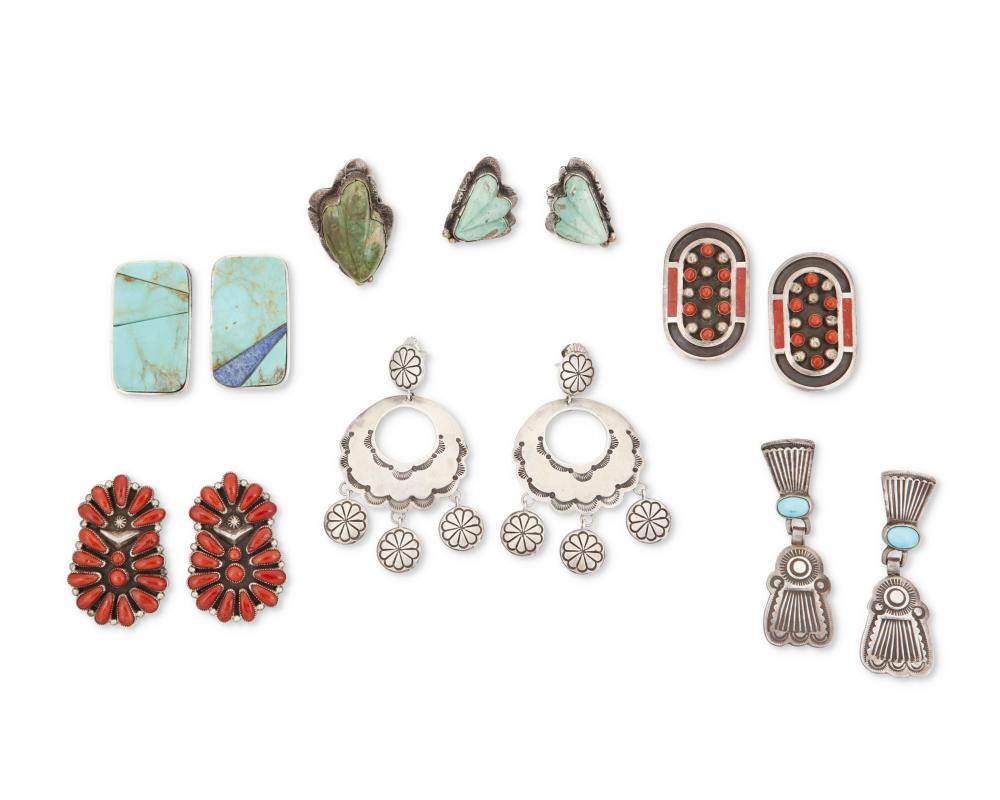 A GROUP OF SOUTHWEST SILVER