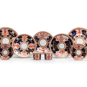 A Group of Spode 'Dollar' Pattern