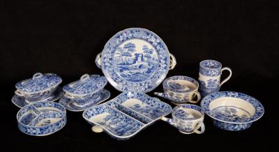 A group of Spode Tower pattern
