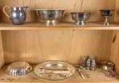 A GROUP OF STERLING AND SILVER