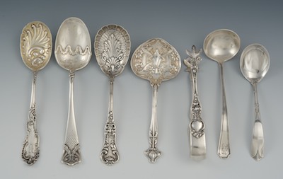 A Group of Sterling Silver Table