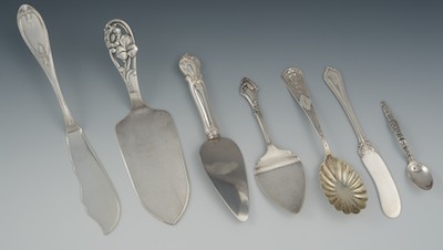 A Group of Sterling Silver Table