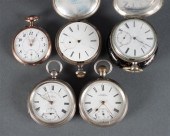 A group of sterling silver poc