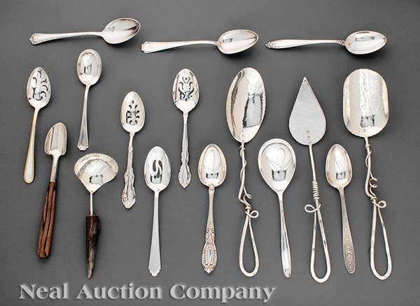 A Group of Sterling Silver
