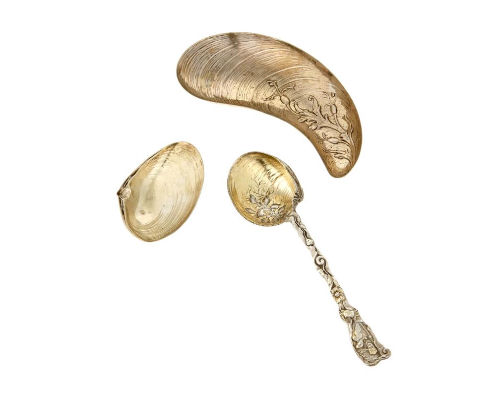 A GROUP OF STERLING SILVER