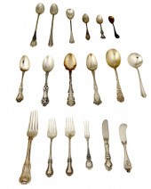 A GROUP OF STERLING SILVER FLA