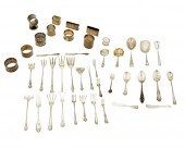 A GROUP OF STERLING SILVER FLA