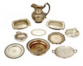A GROUP OF STERLING SILVER HOL