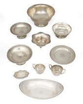 A GROUP OF STERLING SILVER HOL