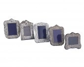 A GROUP OF STERLING SILVER FRA
