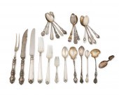 A GROUP OF STERLING SILVER FLA