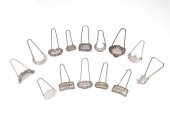 A GROUP OF STERLING SILVER LIQ