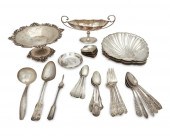 A GROUP OF STERLING SILVER TAB