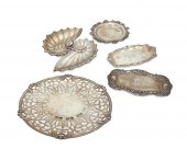 A GROUP OF STERLING SILVER TAB