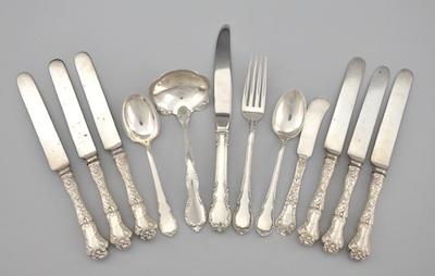 A Group of Sterling Silver Utensils