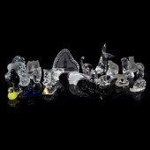 A group of Swedish crystal ani