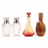 A GROUP OF TABLE ACCESSORIES A