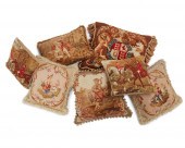 A GROUP OF TAPESTRY AND PETIT