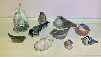 A group of ten Royal Copenhagen
