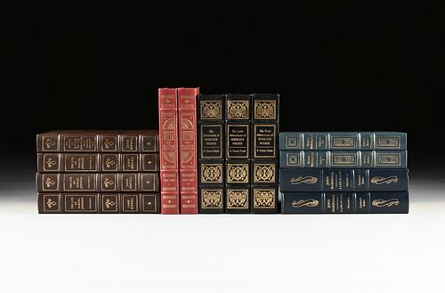 A GROUP OF THIRTEEN EASTON PRESS