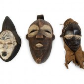 A Group of Three African Triba