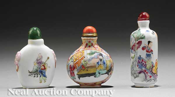 A Group of Three Antique Chinese